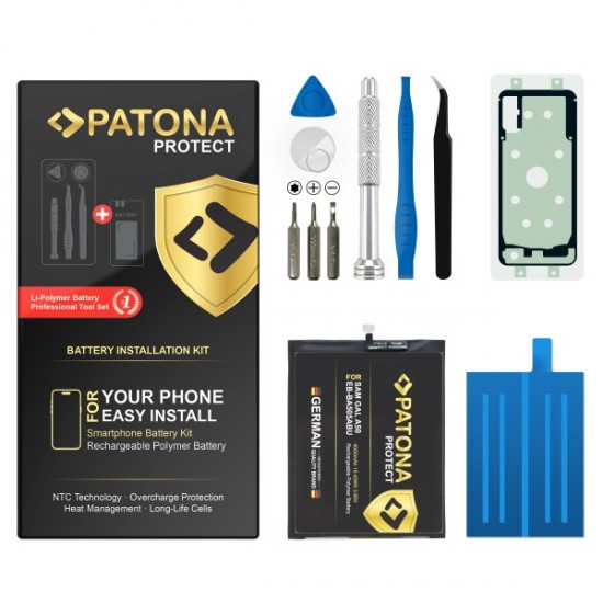 Baterie PATONA PROTECT pentru Samsung Galaxy A50 A30s SM-A505F A307F EB-BA505ABU include kit de instalare