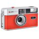 Aparat foto pe film AgfaPhoto 35mm, blitz, rosu
