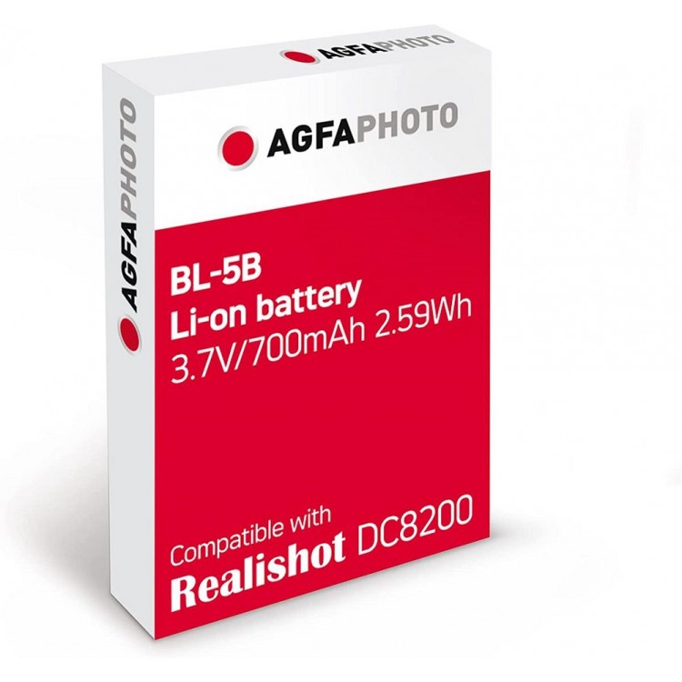 Acumulator AgfaPhoto BL-5B 3,7V 700mAh Li-Ion pentru AgfaPhoto DC8200