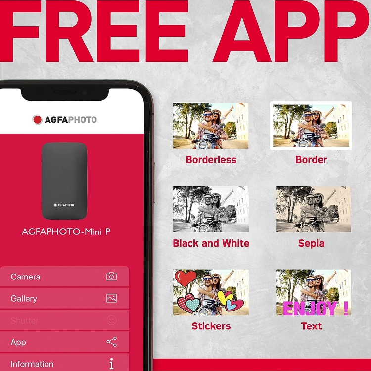 Imprimanta foto Agfaphoto Realipix Moments MINI P