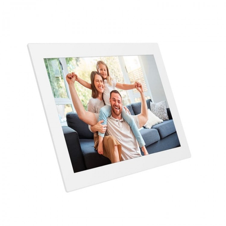 Rama foto digitala, AgfaPhoto, APF1000 Wi-Fi GL, 10 inci, 32 GB, ecran tactil LCD, conectivitate Wi-Fi, statie meteo incorporata, rotire automata a imaginii, senzor de miscare, pornire/oprire programabila, calendar incorporat, ceas incorporat