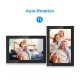 Rama foto digitala din sticla, AGFAPHOTO Realiview APF1000 Wi-Fi GL,10', 32GB, Touch Screen, negru