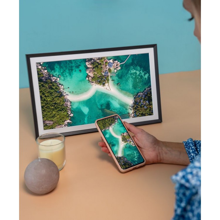 Rama foto digitala LCD 15,6'' AGFAPHOTO WiFi, 32GB, APF1560 Wi-Fi, Negru