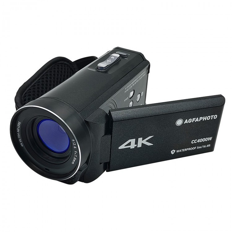 AGFAPHOTO CC4000W Video 4K 56MP Aparat foto digital 3'' 18x ZOOM Rezistent la apa 5m