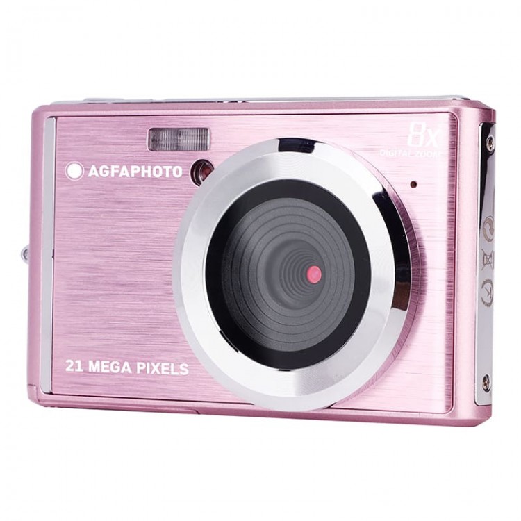 Aparat foto digital, Agfa, 21 MP, HD/30fps, Roz