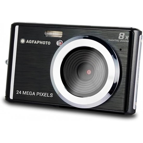 Camera foto digitala AgfaPhoto DC5500 24MP HD 720p, Negru