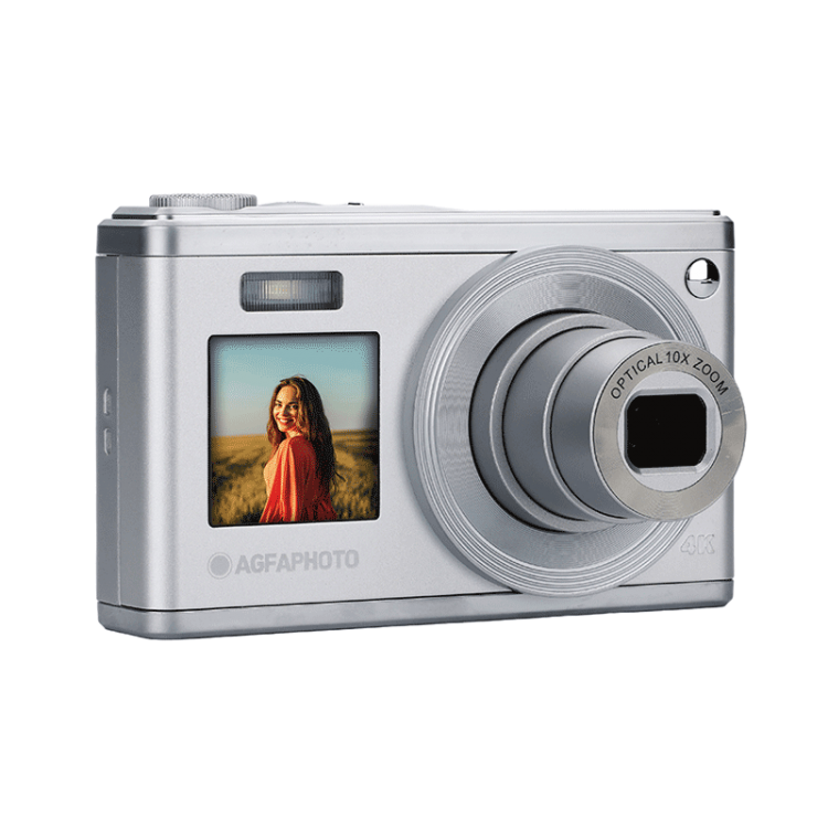 Camera foto digitala AgfaPhoto Realishot DC9200, 24MP, TRUE 4K, Argintiu