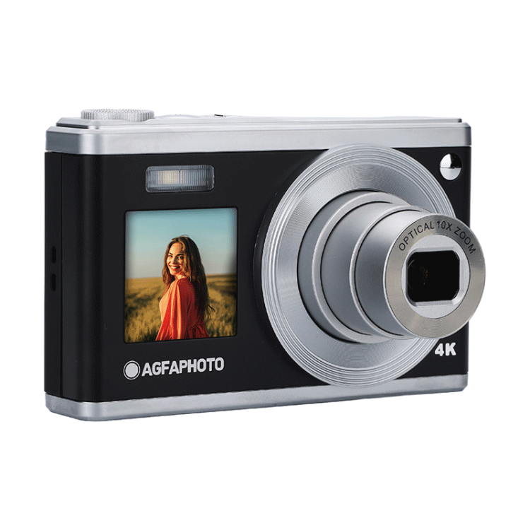 Camera foto digitala AgfaPhoto Realishot DC9200, 24MP, TRUE 4K, Negru