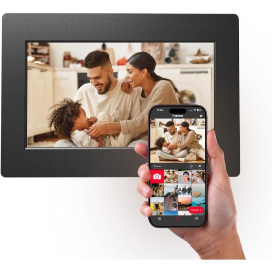 Rama foto digitala, AGFAPHOTO Realiview APF700WIFI, 7', 32GB, Wi-Fi, negru