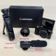 Kit Vlogging Agfaphoto Realishot VLG4K-DIGS, Camera 4K, zoom digital 16X, include obiectiv wide-angle, trepied cu baterie externa, telecomanda, microfon, Negru