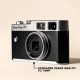 Camera Foto Digitala Retro Camp Snap CS-PRO, 16MP, Fara Ecran, Blitz Xenon, 4 Filtre Vintage, USB-C, Negru