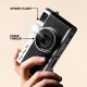 Camera Foto Digitala Retro Camp Snap CS-PRO, 16MP, Fara Ecran, Blitz Xenon, 4 Filtre Vintage, USB-C, Negru