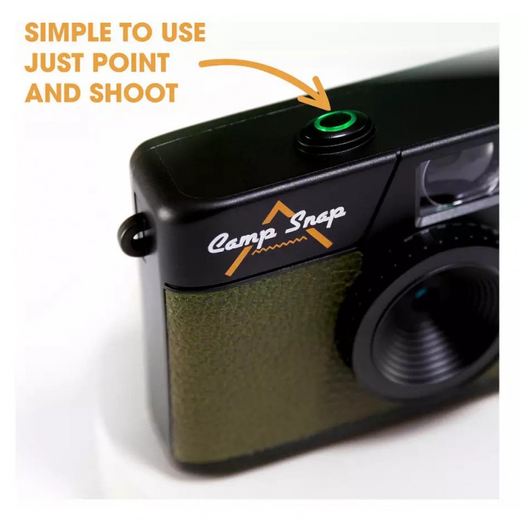 Aparat Foto Digitala Retro Camp Snap CS-V105, 8 MP, Verde