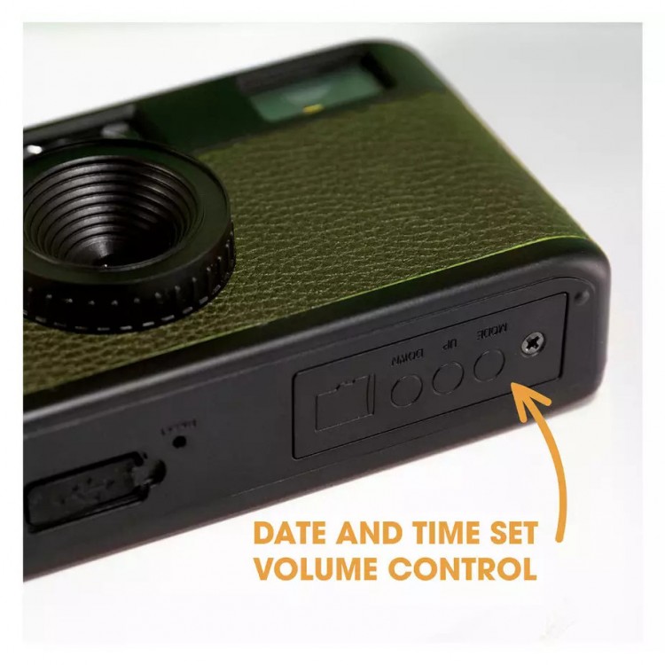 Aparat Foto Digitala Retro Camp Snap CS-V105, 8 MP, Verde