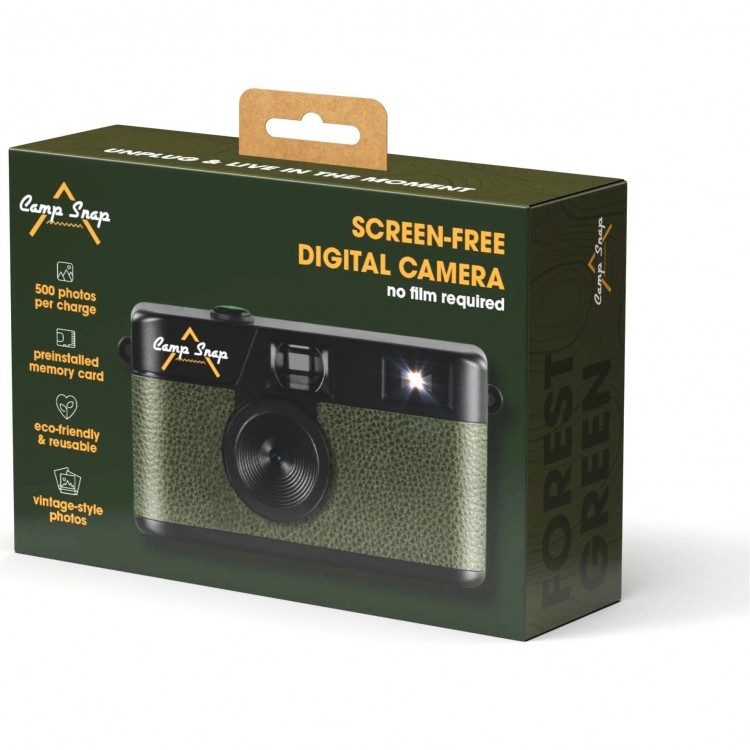 Aparat Foto Digitala Retro Camp Snap CS-V105, 8 MP, Verde