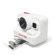 Aparat Foto Instant pentru Copii Easypix InstaFun, 12Mpx, FULL HD, 5 jocuri, player muzical, printare termica Alb-Negru, Alb