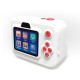 Aparat Foto Instant pentru Copii Easypix InstaFun, 12Mpx, FULL HD, 5 jocuri, player muzical, printare termica Alb-Negru, Alb