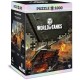 Puzzle premium World of Tanks: New Frontiers, Good Loot, 1000 de piese, 68 x 48 cm, include poster si geanta