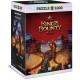 Puzzle premium King's Bounty II: Dragon, Good Loot, 1000 piese, 68 x 48 cm, include poster si geanta