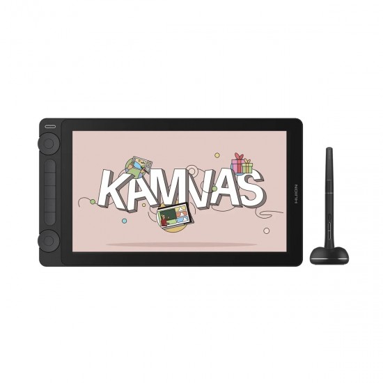 Tableta grafica Huion Kamvas 13 GEN 3 GS1333, cu Display, Presiune 16384, 5080lpi, Negru