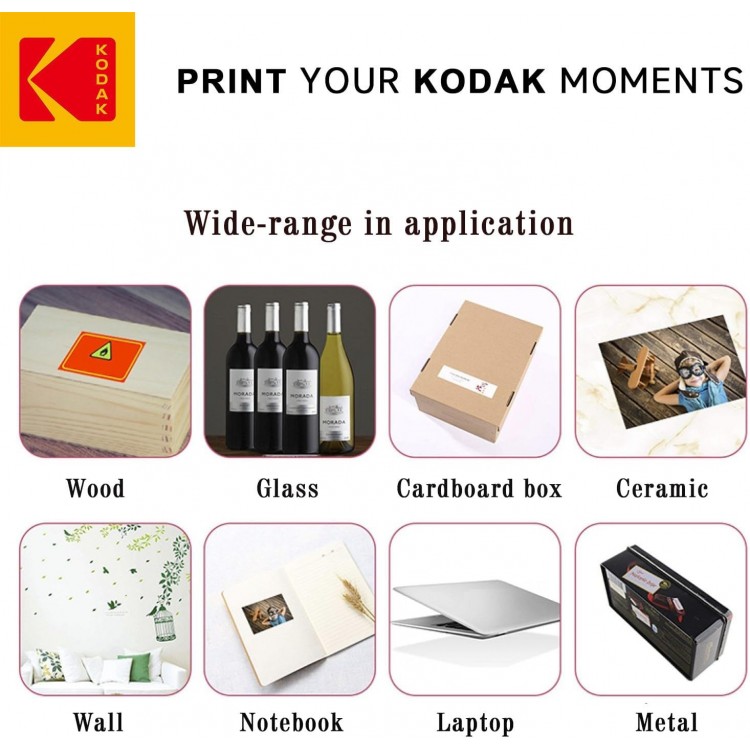 Hartie foto Kodak autocolant, 120 g/m², 10x15cm x20 Bucati