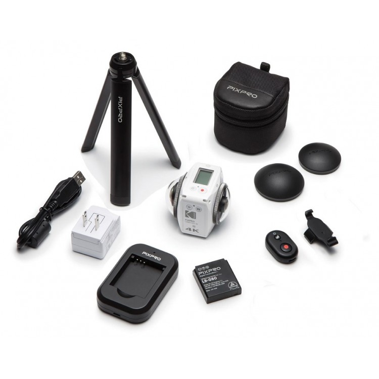 Camera Video Sport, Kodak PixPro 4KVR360, Aventure Pack
