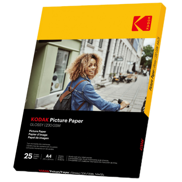 Hartie foto Kodak lucioasa A4 230g 25 coli