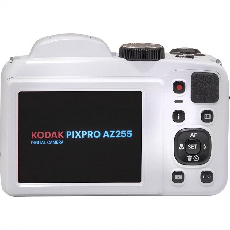 Aparat Foto Kodak PixPro AZ255, 16 MP, Zoom 25X, Full HD – 1080p, Alb