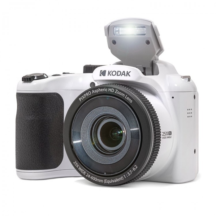 Aparat Foto Kodak PixPro AZ255, 16 MP, Zoom 25X, Full HD – 1080p, Alb