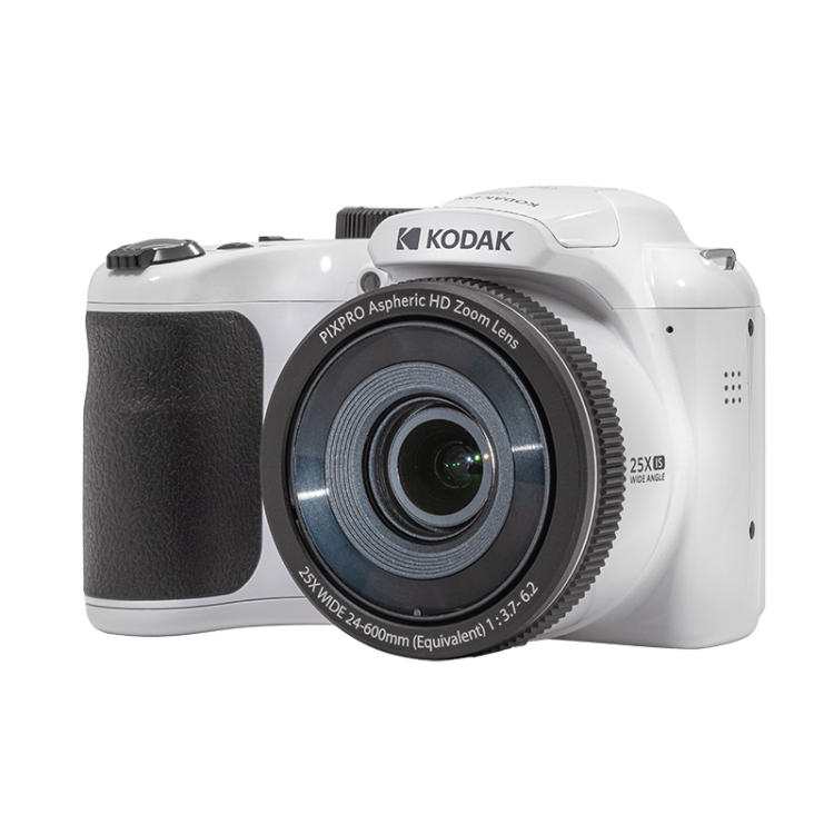 Aparat Foto Kodak PixPro AZ255, 16 MP, Zoom 25X, Full HD – 1080p, Alb