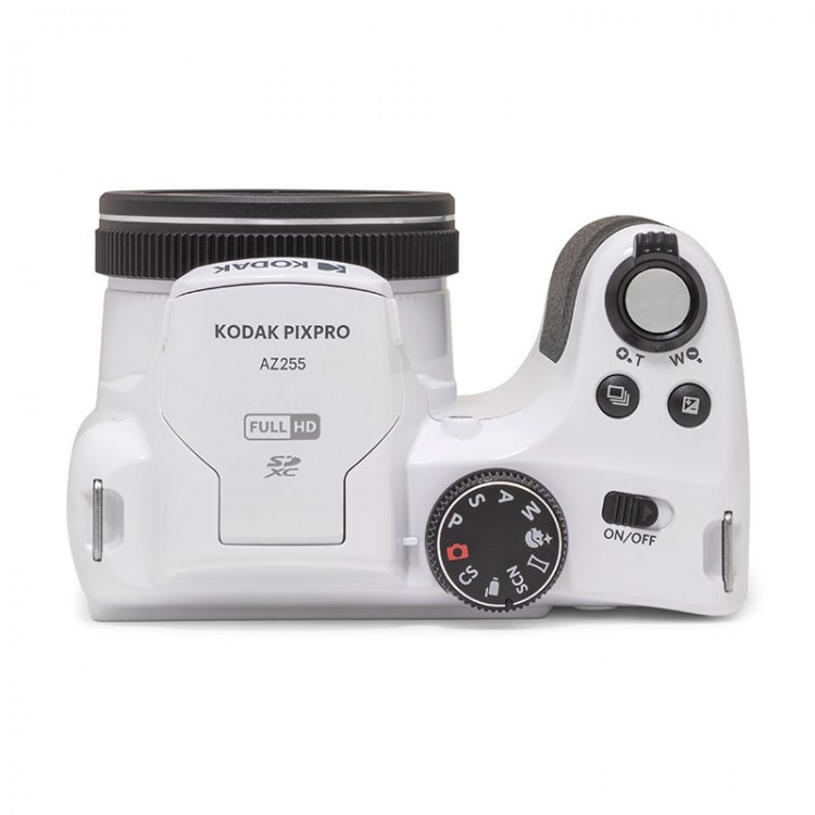 Aparat Foto Kodak PixPro AZ255, 16 MP, Zoom 25X, Full HD – 1080p, Alb