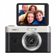 Aparat Foto Kodak PixPro C1, 13 MP, Zoom 4X, Vlogging, Full HD, Negru