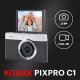 Pachet Aparat Foto KODAK PIXPRO C1 Retro Vlogging Camera – Full HD Flip Screen, 13MP, 4x Zoom, Negru, include card 16GB Kodak si cititor carduri