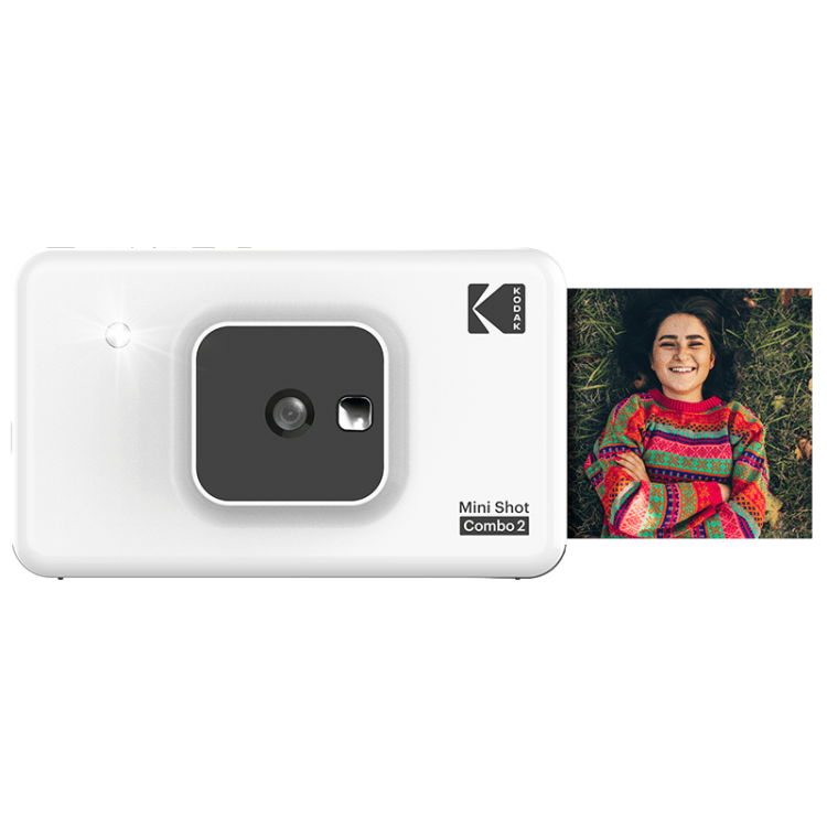 Camera foto Instant Kodak Mini Shot Combo 2,10 MP, Alb