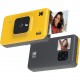 Aparat foto instant Kodak Mini Shot Combo 2, Display LCD 1.7 ", Format fotografie 54 × 86 mm, Galben