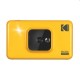 Aparat foto instant Kodak Mini Shot Combo 2, Display LCD 1.7 ", Format fotografie 54 × 86 mm, Galben