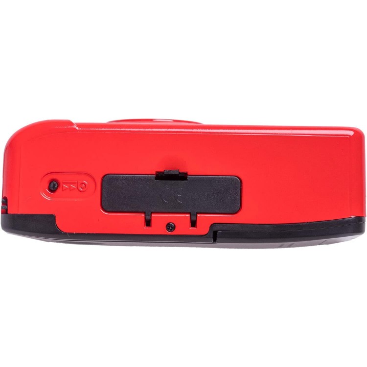 Aparat foto reutilizabil Kodak M35 cu film de 35mm, blitz incorporat, Rosu