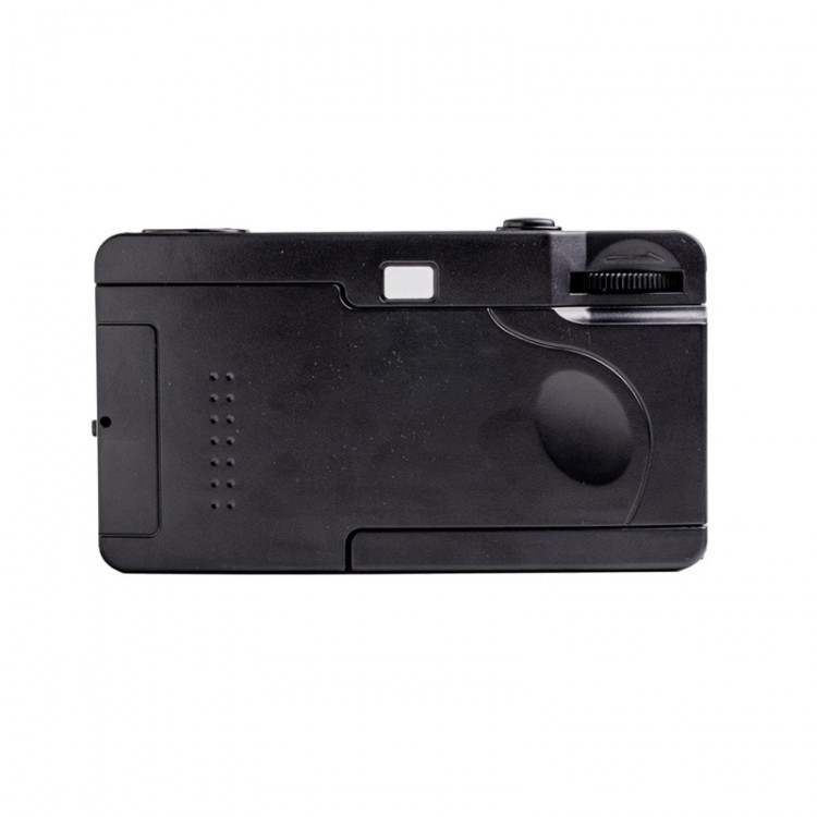 RESIGILAT -Aparat foto reutilizabil Kodak M38 pe film de 35mm, blitz incorporat, Negru