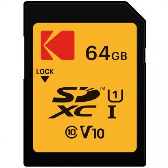 Card KODAK ULTRA SD XC SDXC 64 GB UHS-I U3 V30 4K 670x 100mb/s, 64GB
