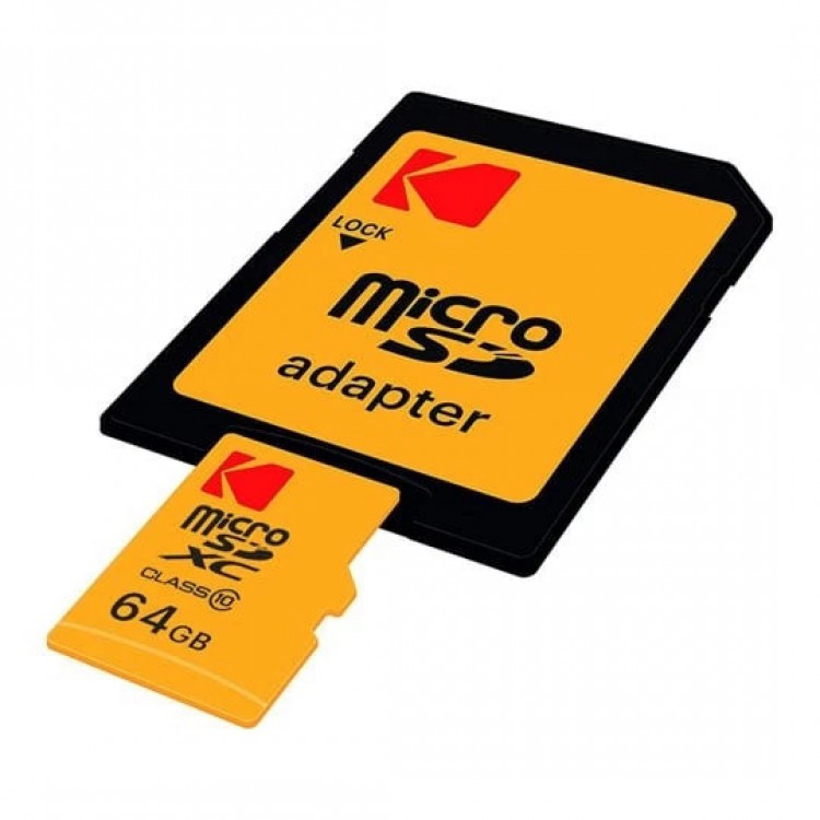 Card memorie Kodak EXTRA MicroSDHC 64GB Clasa 10 UHS-1