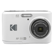 Aparat Foto Kodak PixPro FZ45, 16 MP, Zoom 4X, Vlogging, Full HD – 1080p, Alb