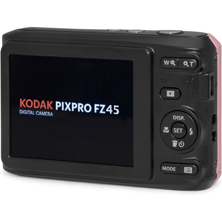Aparat Foto Kodak PixPro FZ45, 16 MP, Zoom 4X, Vlogging, Full HD – 1080p, Roz