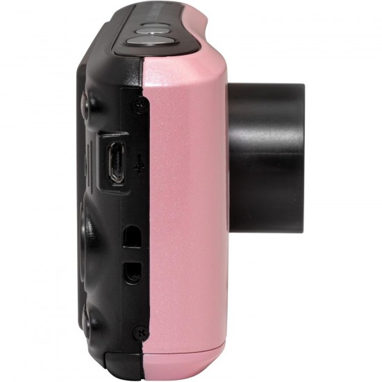 Pachet Aparat Foto Kodak PixPro FZ45, 16 MP, Zoom 4X, Vlogging, Full HD – 1080p, Roz, include geanta transport si card 32 GB