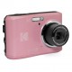 Pachet Aparat Foto Kodak PixPro FZ45, 16 MP, Zoom 4X, Vlogging, Full HD – 1080p, Roz, include geanta transport si card 32 GB