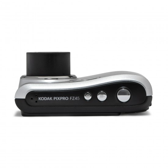 Aparat Foto Kodak PixPro FZ45, 16 MP, Zoom 4X, Vlogging, Full HD – 1080p, Silver