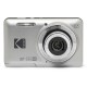 Aparat Foto Kodak PixPro FZ55, 16 MP, Zoom 5X, Vlogging, Full HD – 1080p, Silver