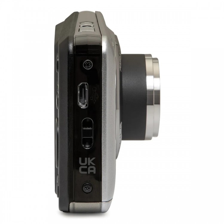 Aparat Foto Kodak PixPro FZ55, 16 MP, Zoom 5X, Vlogging, Full HD – 1080p, Silver