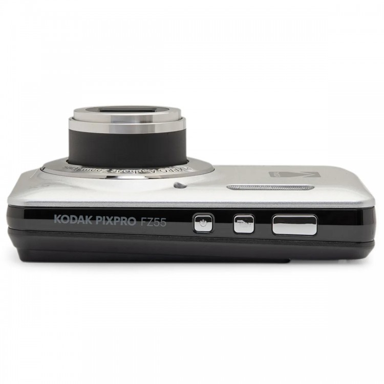 Aparat Foto Kodak PixPro FZ55, 16 MP, Zoom 5X, Vlogging, Full HD – 1080p, Silver
