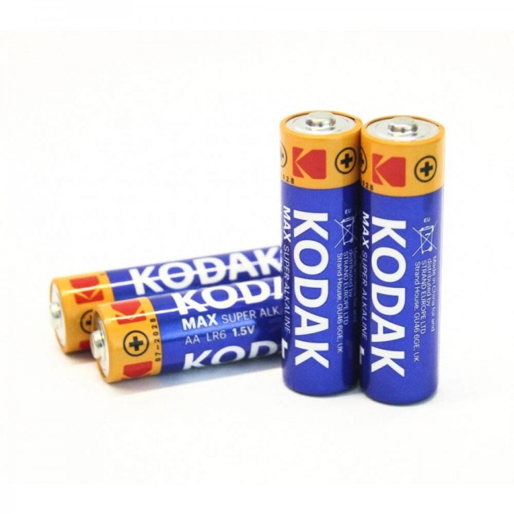 Set 4 baterii, Kodak, MAX SUPER ALKALINA, R6, AA, 1, 5 V