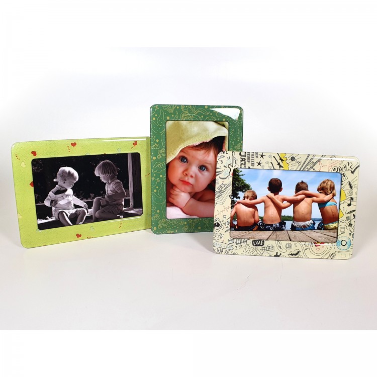 Rama foto magnetica 10x15 cm, include 5 foi foto kodak Glossy